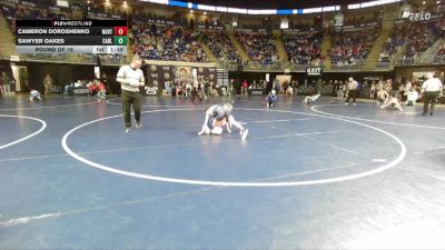 65 lbs Round Of 16 - Cameron Doroshenko, North Pocono vs Sawyer Oakes, Carlisle