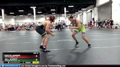 170 lbs Round 1 (6 Team) - Kaplyn Jamison, Grease Monkey`s vs Will Schmitt, Headhunters Black