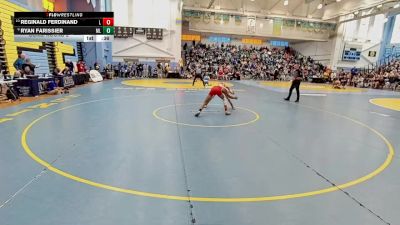 106 lbs Cons. Round 2 - Reginald Ferdinand, Laurel H S vs Ryan Farissier, Milford Senior