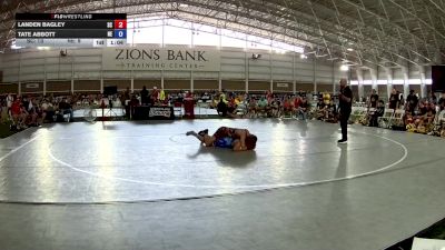 132 lbs Landen Bagley, South Carolina vs Tate Abbott, Nebraska