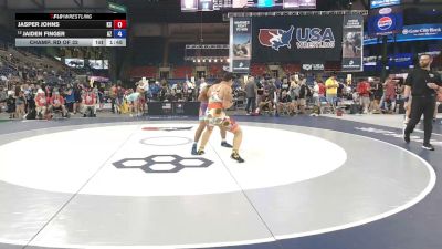 165 lbs Champ. Rd Of 32 - Jasper Johns, Kansas vs Jaiden Finger, Arizona