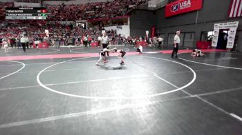 69 lbs Cons. Round 3 - Beau Baxter, Oregon Wrestling Club vs Lincoln Wilichowski, Stanley-Boyd