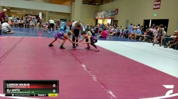 75 lbs Placement (16 Team) - Eli Smith, The Untouchables Black vs Landon Wilbur, Alabama Elite Black