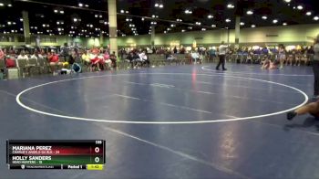 135 lbs Round 1 (8 Team) - Mariana Perez, Charlie`s Angels-GA Blk vs Holly Sanders, Head Hunters