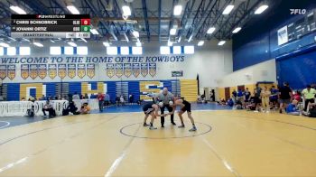 106 lbs Quarterfinal - Jovanni Ortiz, Osceola (Kissimmee) vs Chris Schnobrick, Olympic Heights