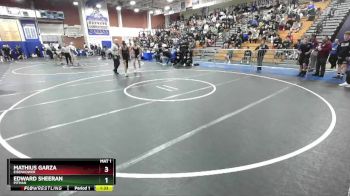 138 lbs Quarterfinal - Mathius Garza, Eisenhower vs Edward Sheeran, Pitman