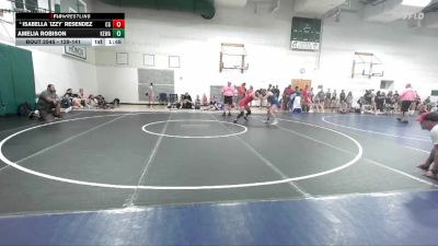 129-141 lbs Cons. Semi - Isabella `Izzy` Resendez, Chatham Glenwood vs Amelia Robison, Unattached