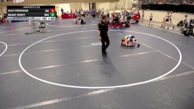 Elementary - 56 lbs Grant Hoeft, Wayzata vs Jack Pederson, Lakeville