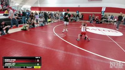 39-41 lbs Round 5 - Jaxon Leo, Eaton Reds WC vs Koen Kyne, Eaton Reds WC