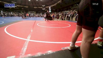 160 lbs Semifinal - Maddox Sampson, Coweta Tiger Wrestling vs Luke Black, HURRICANE WRESTLING ACADEMY