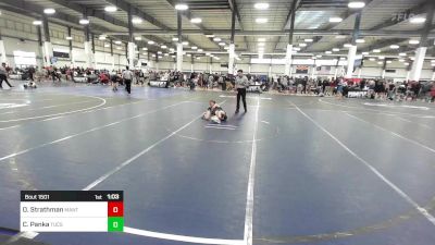 70 lbs Rr Rnd 1 - Owen Strathman, Mantanona TC vs Colten Panka, Tucson Pride WC