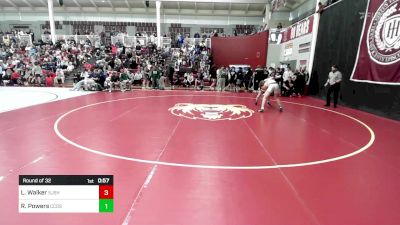 165 lbs Round Of 32 - Luke Walker, St. John's School vs Riley Powers, Charlotte Country Day