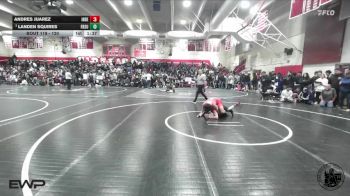 120 lbs Champ. Round 1 - Landen Squires, Fremont (Sunnyvale) vs Andres Juarez, Independence