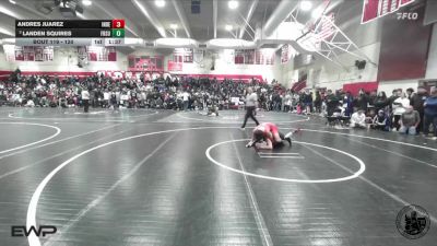 120 lbs Champ. Round 1 - Landen Squires, Fremont (Sunnyvale) vs Andres Juarez, Independence