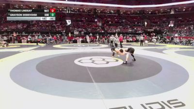 138 lbs 3rd Place Match - Thomas Lindsay, Watterson vs Grayson Debevoise, Col. DeSales