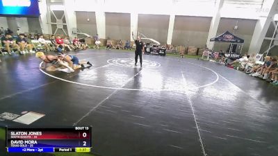 144 lbs Placement Matches (8 Team) - Slaton Jones, South Dakota vs David Mora, Texas Gold