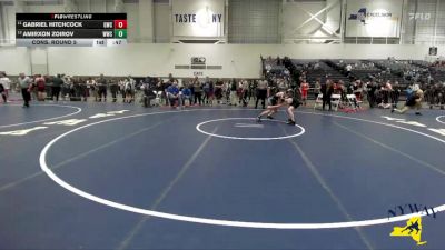 113 lbs Cons. Round 5 - Amirxon Zoirov, Willpower Wrestling Club vs Gabriel Hitchcock, Gouverneur Wrestling Club