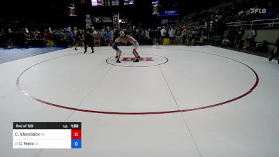 100 lbs Rnd Of 128 - Caden Steinbeck, OH vs Christopher Metz, GA