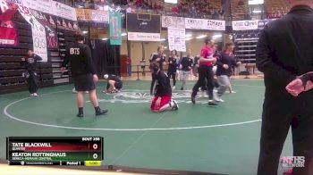 106 lbs Cons. Round 2 - Keaton Rottinghaus, Seneca-Nemaha Central vs Tate Blackwill, Quinter