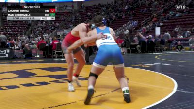 215 lbs Preliminaries - Zachary Kurtz, Pine Grove Area vs Max McConville, United