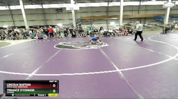 115 lbs 1st Place Match - Lincoln Bastian, Idaho Gold Wrestling vs Terance O`Connor, Salmon