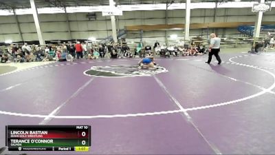 115 lbs 1st Place Match - Lincoln Bastian, Idaho Gold Wrestling vs Terance O`Connor, Salmon