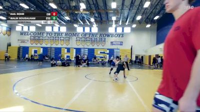 157 Blue Semifinal - Malik Bousalham, Bartram Trail H.S. vs Kail Rohr, Camden