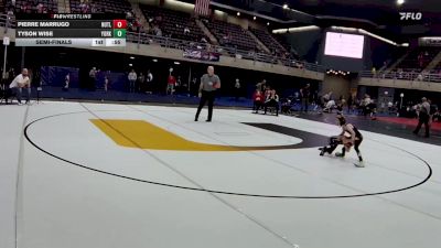 44 lbs Semifinal - Pierre Marrugo, Nutley vs Tyson Wise, York