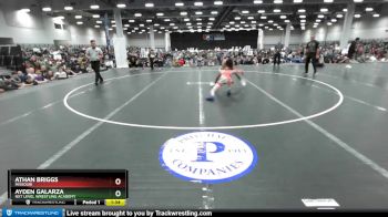 106 lbs Champ. Round 1 - Athan Briggs, Missouri vs Ayden Galarza, NXT Level Wrestling Academy