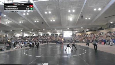 A 157 lbs Cons. Semi - Duke Delozier, Seymour High School vs Corbin Avans, Tullahoma High School