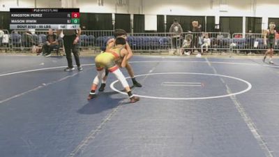 95 lbs Consi Of 8 #2 - Kingston Perez, FL vs Mason Irwin, NJ