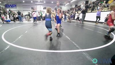 46 lbs Semifinal - Emilee Galetka, Viking Wrestling Club vs Kingston Warrior, Wagoner Takedown Club