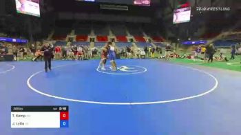 285 lbs Consi Of 8 #2 - Tristan Kemp, Massachusetts vs Jamikael Lytle, California