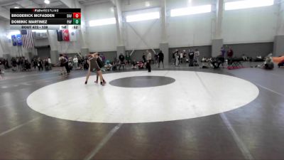 138 lbs Cons. Round 1 - Dominic Martinez, Payson vs Broderick McFadden, Davis