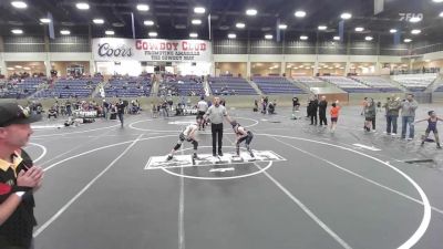 98 lbs Rr Rnd 3 - Simon Sattler, West Texas Grapplers vs Carson Brown, West Amarillo Rhinos