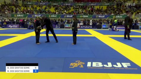 BERNARDO DOS SANTOS GOMES vs BERNARDO DOS SANTOS GOMES 2023 Brasileiro Jiu-Jitsu IBJJF