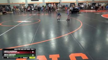 PW-1 lbs 7th Place Match - Ariya Barrera, CPU Storm Wrestling Club vs Bryn Bender, Wilton Wrestling