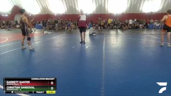 113 lbs Round 4 (16 Team) - Garrett Ganter, Oconto Falls vs Christian Sandoval, Oswego East