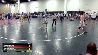 132 lbs Semis & Wb (16 Team) - Drake Meyer, Team STL Orange vs Joshua Hale, Team Diamond Fish Pink