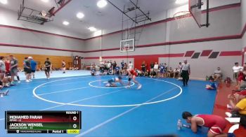133 lbs Round 1 (6 Team) - Mohamed Farah, MPWC vs Jackson Wensel, Kansas Silver