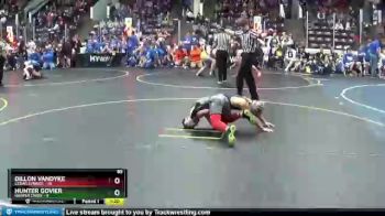 85 lbs Round 1 (4 Team) - Dillon Vandyke, Cedar Springs vs Hunter Govier, Harper Creek