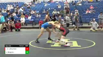 109 lbs Cons. Round 7 - Zavian Lafountain, Paulding vs Jett Mcguire, Greenfield Central