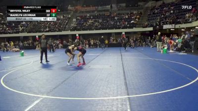 115 lbs Quarterfinal - Brystol Wiley, Sebolt Women?s Wrestling vs Madelyn Lechman, St. Croix Falls