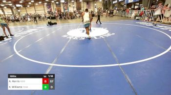 195 lbs Rr Rnd 2 - Anthony Harris, Iron Horse Wrestling Club vs Xavier Williams, Team Alien UFO