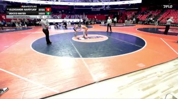 3A 113 lbs Quarterfinal - Oleksandr Havrylkiv, Buffalo Grove vs Rocco Hayes, Orland Park (Sandburg)