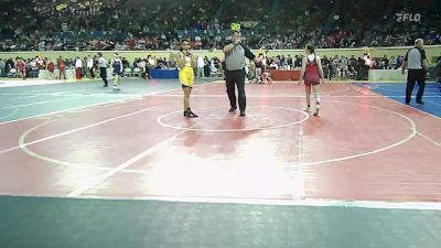 100 lbs Round Of 16 - Brynlyn Sullivan, Bixby vs Leila Sierra, Santa Fe South