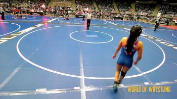 100 lbs Round Of 16 - TATIANNA Castillo, MIGRTC vs Eleanor Polking, GGB Ohio