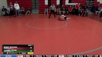 120 lbs Round 1 (12 Team) - CAMDEN TIPTON, Oak Mountain vs Buddy Ketcham, Homewood Hs