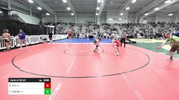 106 lbs Consi Of 32 #2 - Eamon Fry, NJ vs Tristan Carter, VA