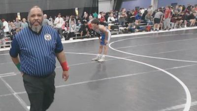 113 lbs Champ. Rd Of 128 - Xzavier Gomez, Cleveland High School Wrestling vs Urijah James, Thoroughbred Wrestling Academy